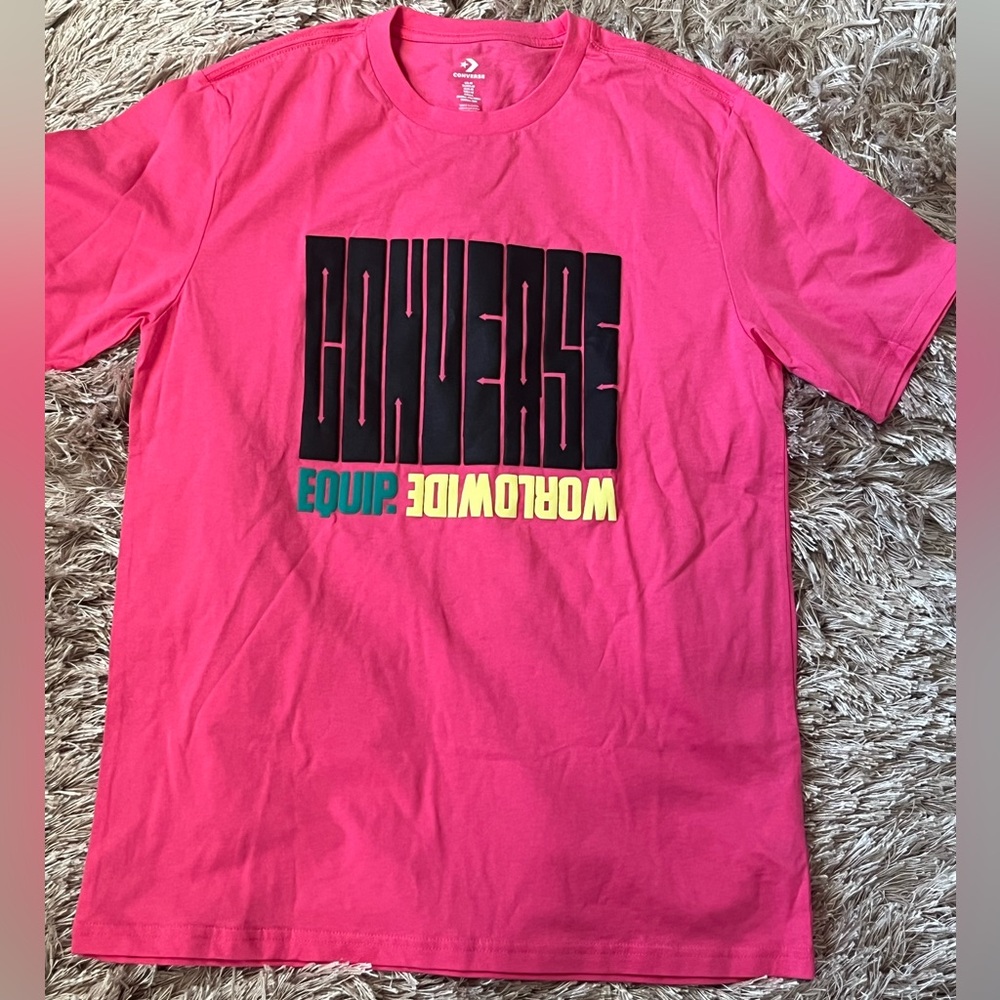 Converse Bold Pink Graphic Tee